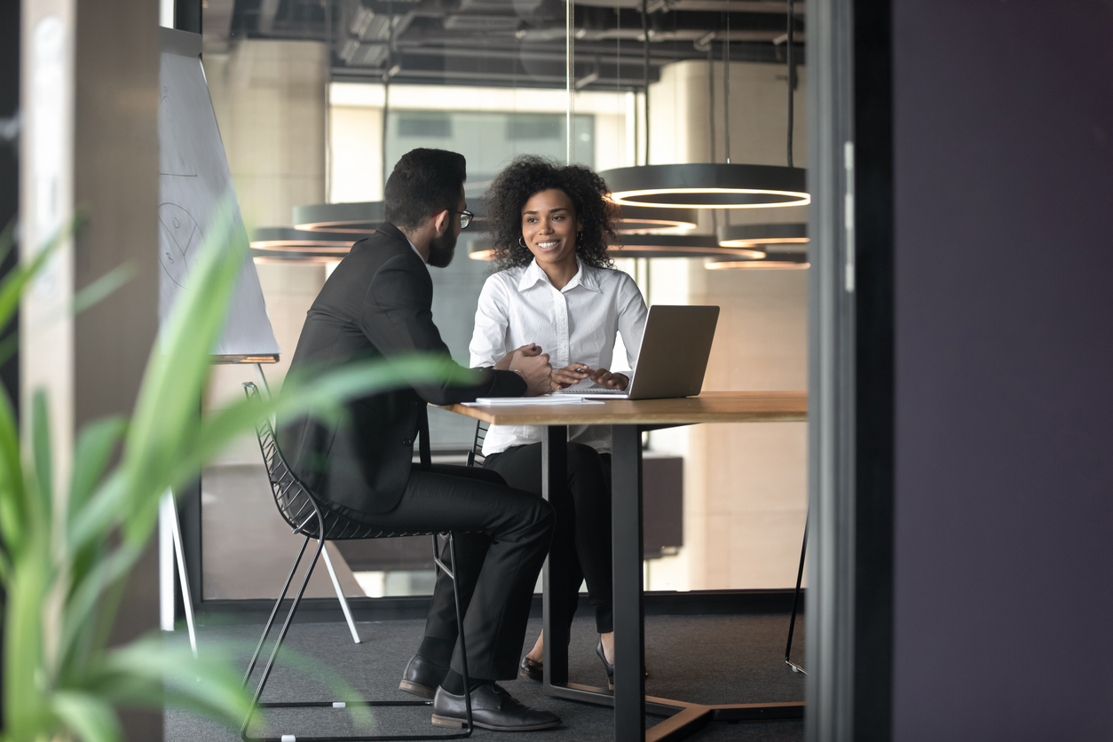 African arabian ethnicity businesspeople during meeting in office African arabian businesspeople during meeting, mates work together share thoughts ideas do common task, job interview hiring process, client and executive manager provide info about services concept